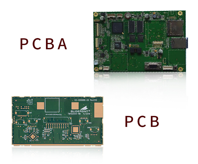 Vad är skillnaden mellan PCB och PCBA?